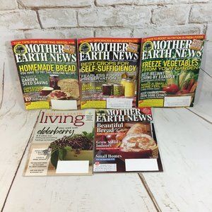 Hobby Farms Mother Earth News Homesteading Off Grid Lot Of 5 Magazines